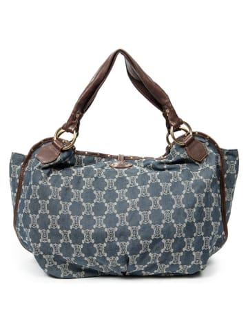 Celine Schultertasche in Dunkelblau - (B)33 x (H)34 x (T)18 cm