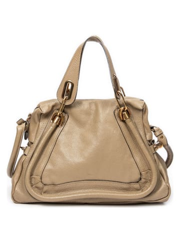 Chloé Leder-Henkeltasche in Beige - (B)38 x (H)23 x (T)15 cm