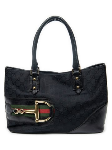 Gucci Torebka w kolorze czarnym - 35 x 25 x 12 cm