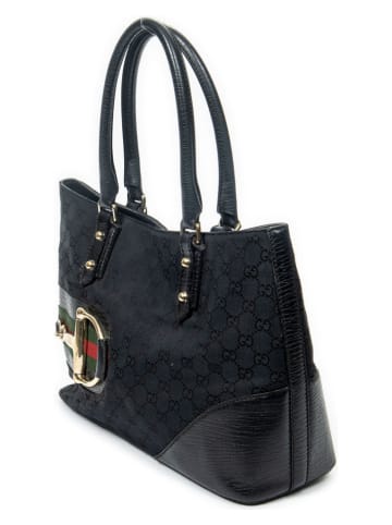 Gucci Schultertasche in Schwarz - (B)35 x (H)25 x (T)12 cm