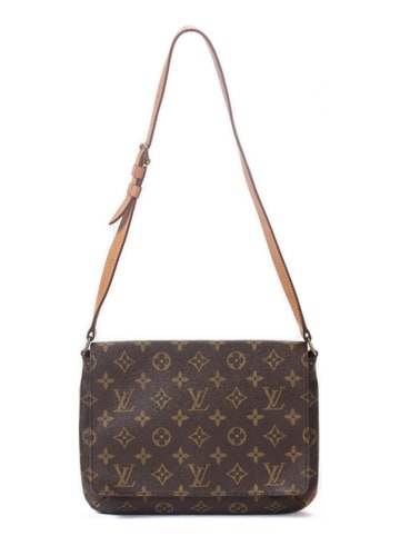 Louis Vuitton Torebka "Musette Tango" w kolorze brązowym - 24 x 20 x 5 cm