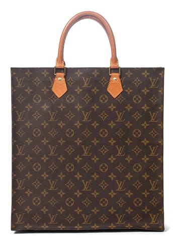 Louis Vuitton Torebka "Sac Plat" w kolorze brązowym - 36 x 38 x 9 cm