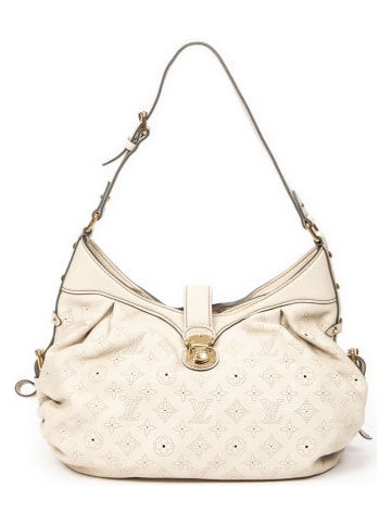 Louis Vuitton Skórzana torebka w kolorze kremowym - 30 x 30 x 30 cm