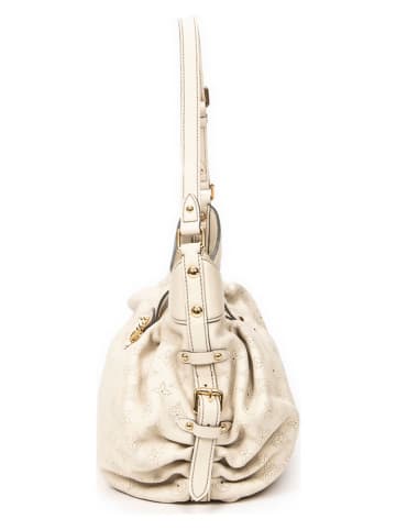 Louis Vuitton Leder-Schultertasche in Creme - (B)30 x (H)30 x (T)30 cm