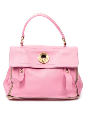 Yves Saint Laurent Leder-Henkeltasche in Rosa - (B)26 x (H)19 x (T)12 cm