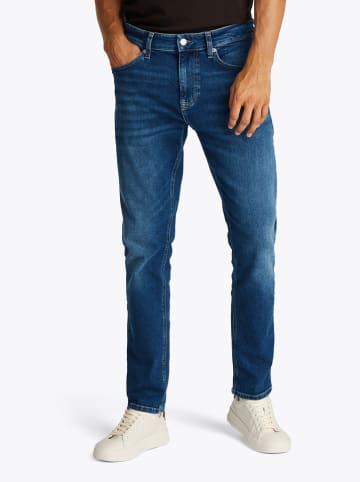 TOMMY JEANS Dżinsy "Austin" - Slim fit - w kolorze granatowym