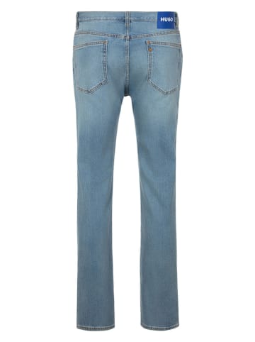 HUGO Spijkerbroek "Ash" - slim fit - lichtblauw
