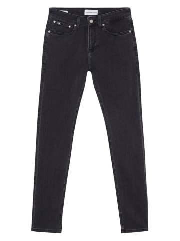 CALVIN KLEIN JEANS Dżinsy - Skinny fit - w kolorze ciemnoszarym
