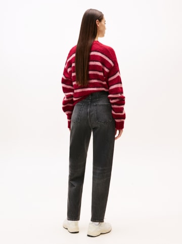 TOMMY JEANS Dżinsy - Mom fit - w kolorze antracytowym