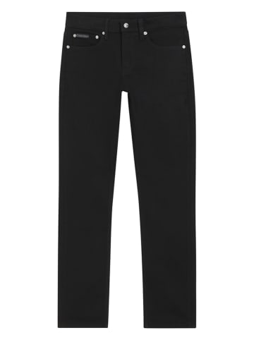 CALVIN KLEIN JEANS Spijkerbroek - slim fit - zwart
