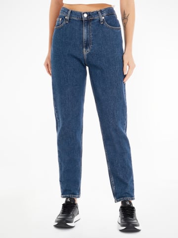 CALVIN KLEIN JEANS Dżinsy - Mom fit - w kolorze granatowym