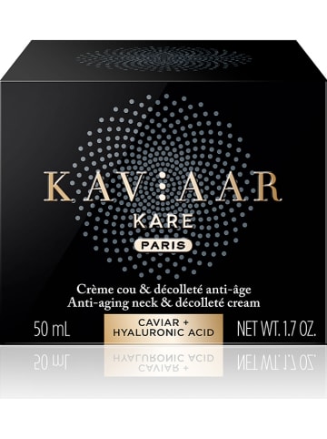 KAVIAAR KARE Hals- en decolletécrème "Anti-Age", 50 ml