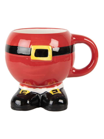Clayre & Eef Tasse in Rot/ Schwarz - 400 ml