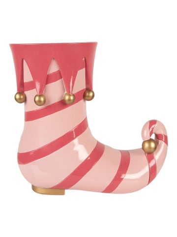 Clayre & Eef Bloempot lichtroze/roze - (B)35 x (H)32 cm