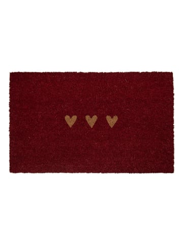 Clayre & Eef Kokos-deurmat bruin/beige - (L)75 x (B)45 cm