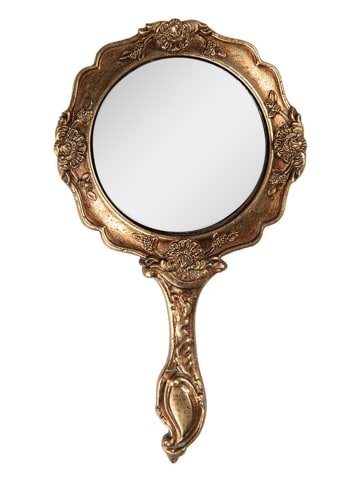 Clayre & Eef Lusterko w kolorze złotym - wys. 18 cm