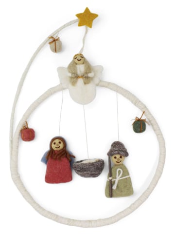 Gry & Sif Decokerststal meerkleurig - Ø 36 cm