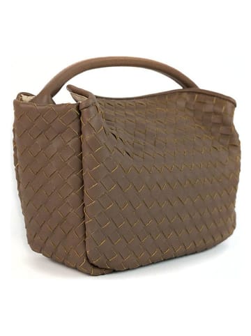 Victor & Hugo Paris Leren handtas "Arly" taupe - (B)23 x (H)13 x (D)8 cm