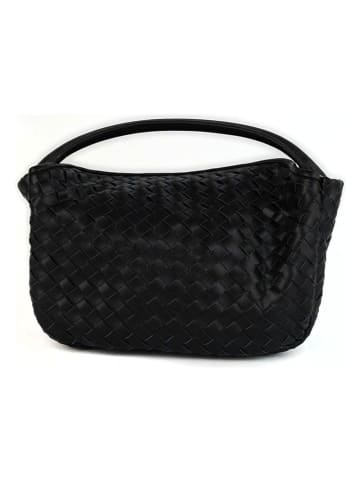 Victor & Hugo Paris Leder-Henkeltasche "Arly" in Schwarz - (B)23 x (H)13 x (T)8 cm