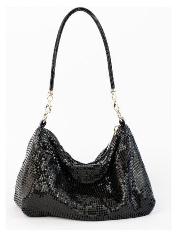 Victor & Hugo Paris Henkeltasche "Sima" in Schwarz - (B)24 x (H)16,5 x (T)3 cm