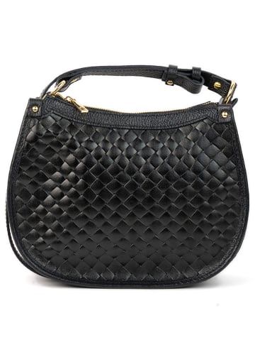 Victor & Hugo Paris Leren handtas "Leana" zwart - (B)27 x (H)14 x (D)7 cm