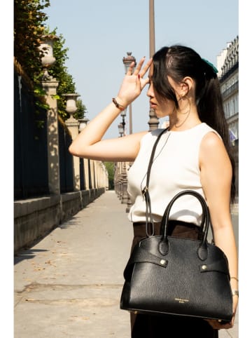 Victor & Hugo Paris Leren handtas "Luzd" zwart - (B)31 x (H)24 x (D)16 cm