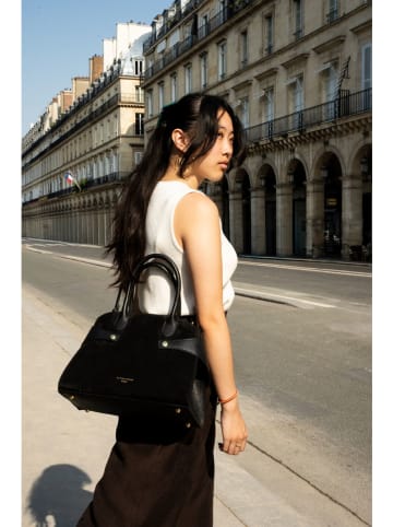 Victor & Hugo Paris Leren handtas "Luz" zwart - (B)31 x (H)24 x (D)16 cm