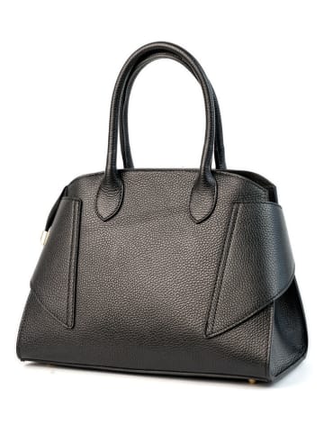 Victor & Hugo Paris Leren handtas "Luz" zwart - (B)31 x (H)24 x (D)16 cm