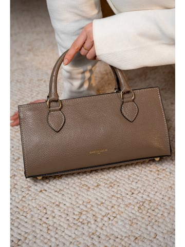 Christian Laurier Skórzana torebka "Alexine" w kolorze szarobrązowym - 29,5 x 14,5 x 7 cm