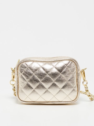 Christian Laurier Leder-Umhängetasche "Faye" in Gold - (B)18 x (H)13 x (T)5,5 cm