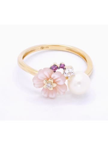 DIAMANTA Gouden ring "Meira" met diamanten