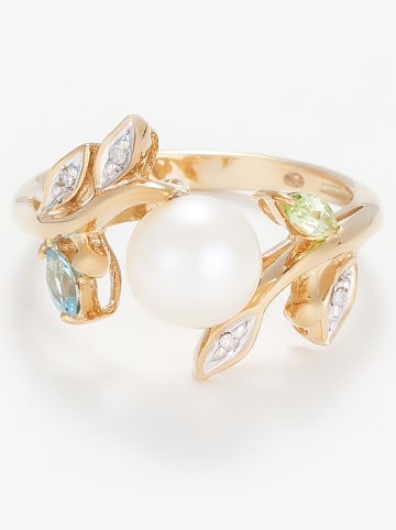 DIAMANTA Gouden ring "Tosca" met diamanten