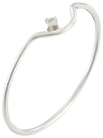 DIAMANTA Weißgold-Ring "Pudeur" mit Diamant