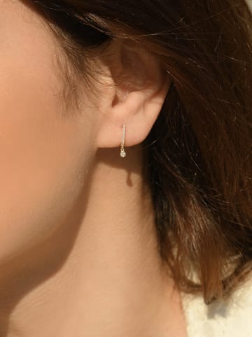 DIAMANTA Gold-Creolen "Créoles Charms" mit Diamanten