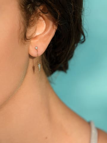 DIAMANTA Gold-Ohrstecker "Cardinal" mit Diamanten