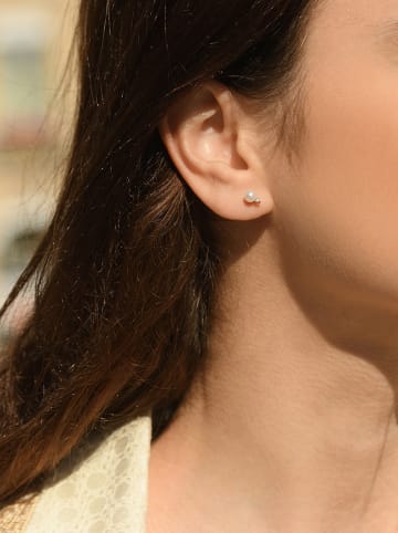 DIAMANTA Weißgold-Ohrstecker mit Diamanten