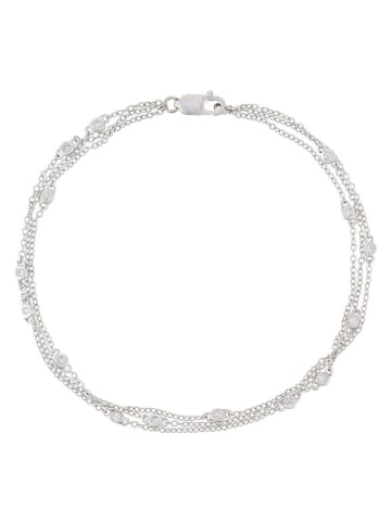 DIAMANTA Weißgold-Armkette mit "Voie Lactée" Diamanten