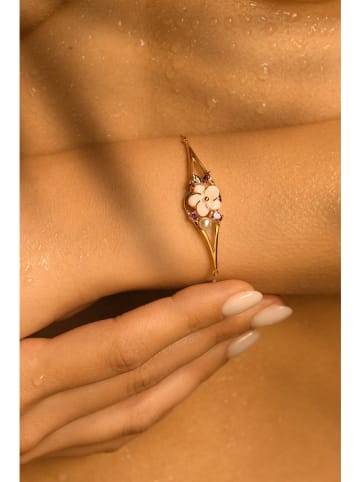 DIAMANTA Gold-Armkette "Norina" mit Diamanten