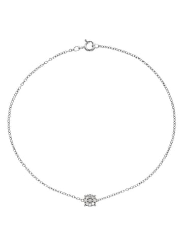 DIAMANTA Witgouden armband "Simply diamonds" met diamanten