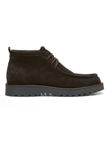 Marc O'Polo Shoes Leder-Schnürschuhe "Jack" in Braun