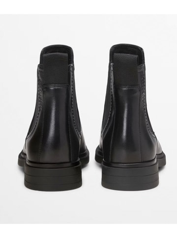 Marc O'Polo Shoes Skórzane sztyblety "Paula" w kolorze czarnym