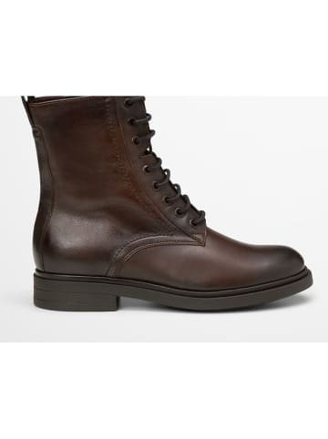 Marc O'Polo Shoes Leder-Boots "Paula" in Braun