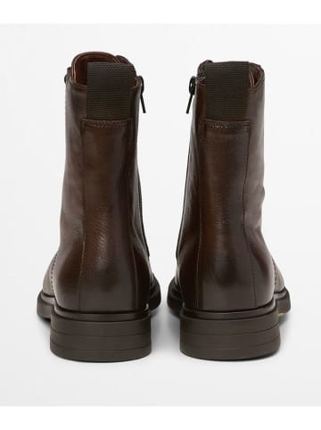 Marc O'Polo Shoes Leder-Boots "Paula" in Braun