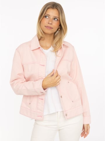 Zwillingsherz Kurtka dżinsowa w kolorze jasnoróżowym