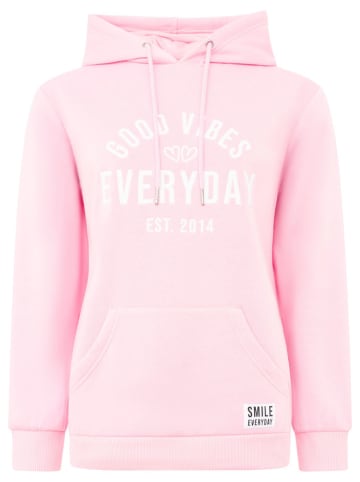 Zwillingsherz Hoodie "Everyday" lichtroze