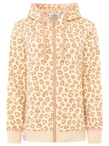 Zwillingsherz Hoodie "Soft Leo" beige