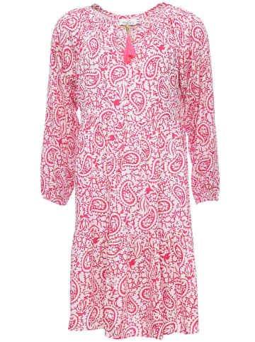 Zwillingsherz Sukienka "Luna" w kolorze różowym