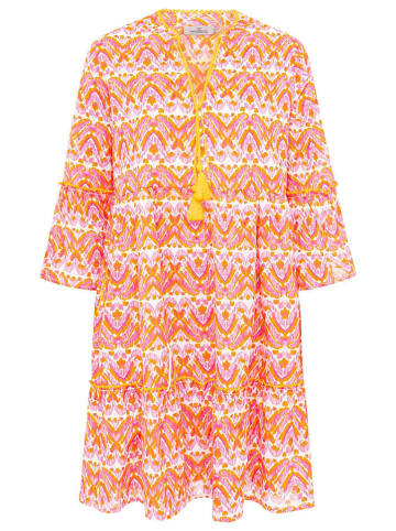 Zwillingsherz Kleid "Joyful" in Orange