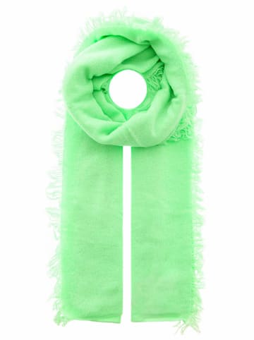 Zwillingsherz Schal in Grün - (L)190 x (B)75 cm