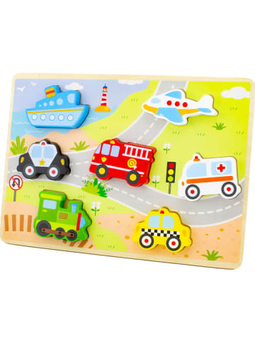 Ulysse 7-delige steekpuzzel "Vehicles" - vanaf 12 maanden